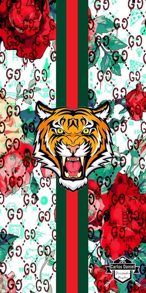 gucci tiger wall paper|Gucci wallpaper tiger for sale.